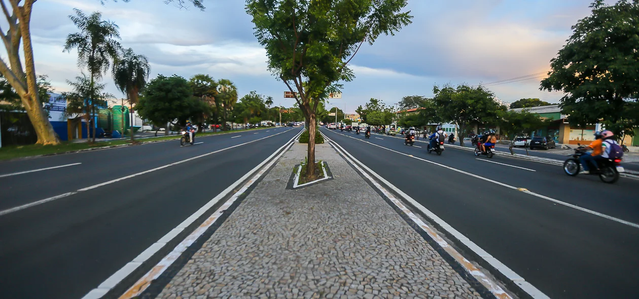 Avenida João XXIII em Teresina Piauí