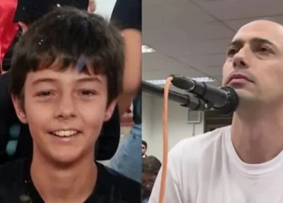 Bernardo Boldrini e o pai, Leandro Boldrini