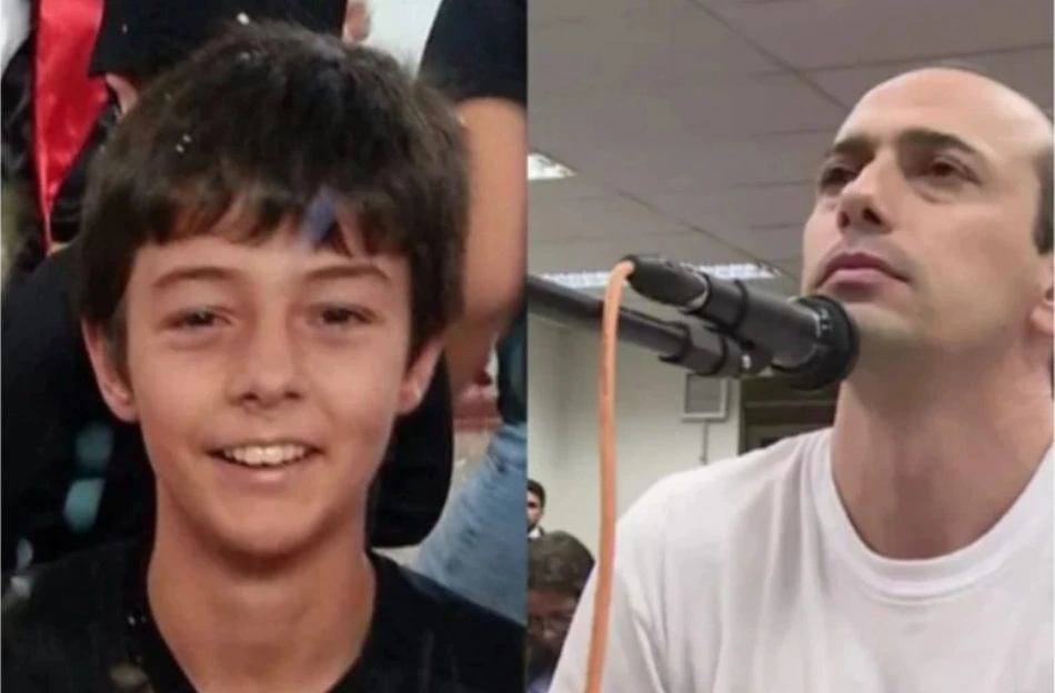 Bernardo Boldrini e o pai, Leandro Boldrini