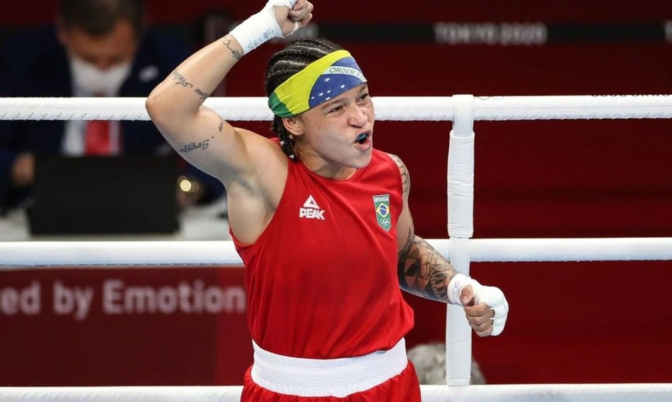 Bia Ferreira, lutadora brasileira de boxe