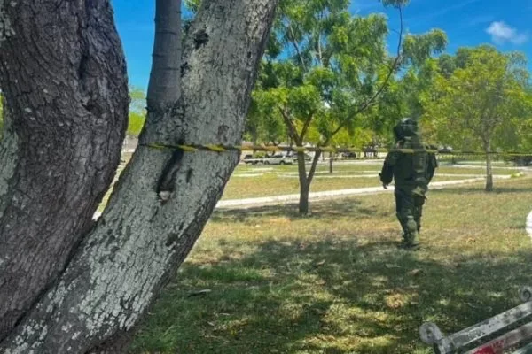 Bomba é encontrada nas proximidades de uma escola em Aracaju