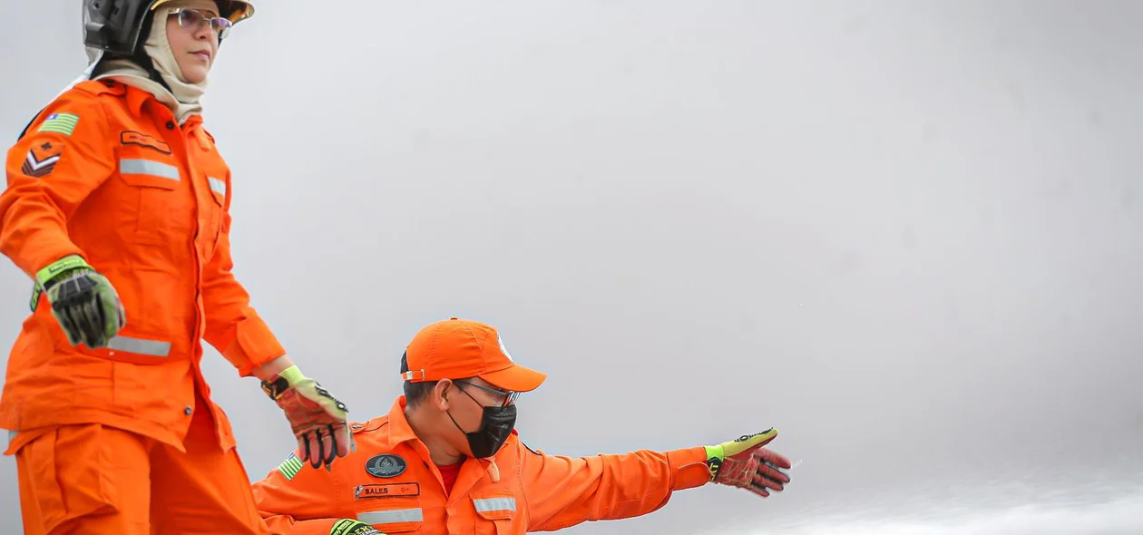 Bombeiros foram acionados para conter as chamas