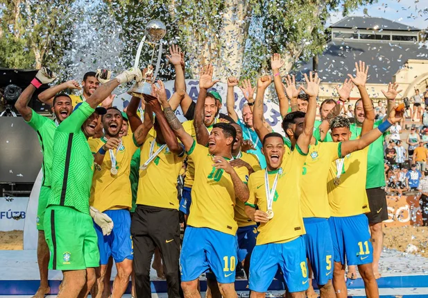 Brasil é campeão da Copa América de Futebol de Areia