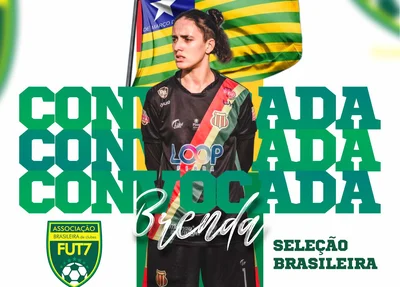 Brenda, goleira do Sampaio Corrêa