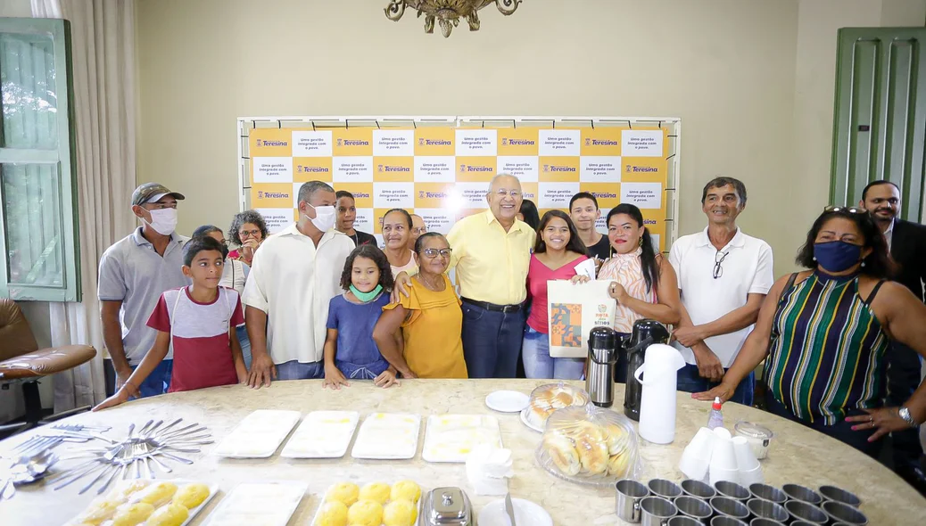 Café da manhã com o prefeito, no Palácio da Cidade