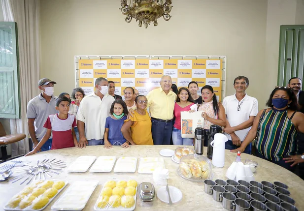 Café da manhã com o prefeito, no Palácio da Cidade