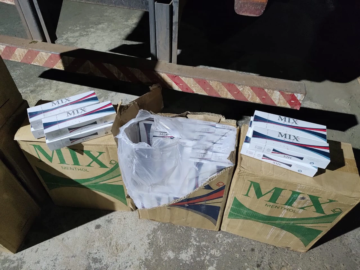 Carga de cigarro apreendida