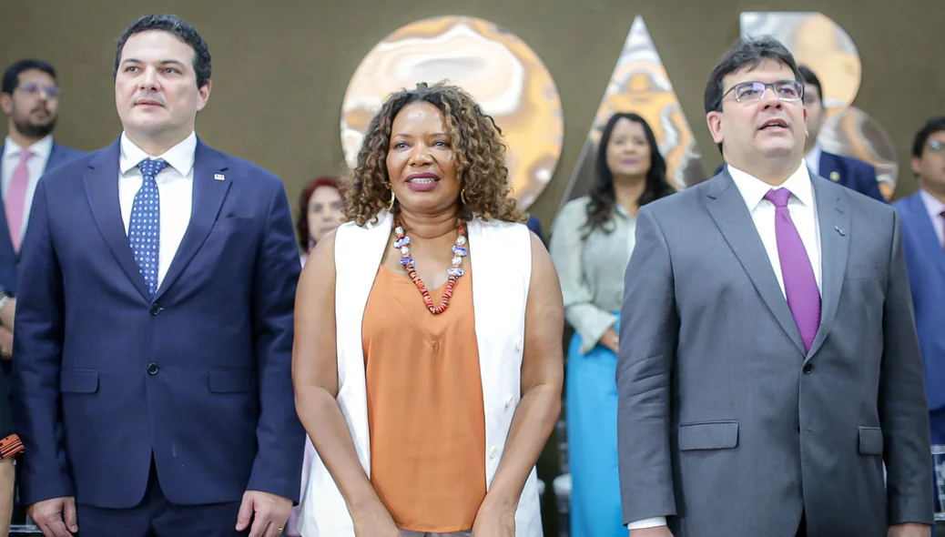 Celso Barros, Margareteh Menezes e Rafael Fonteles