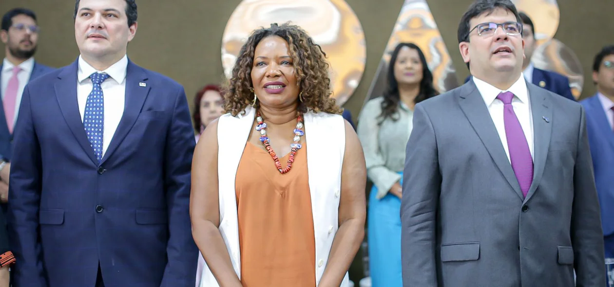 Celso Barros, Margareteh Menezes e Rafael Fonteles