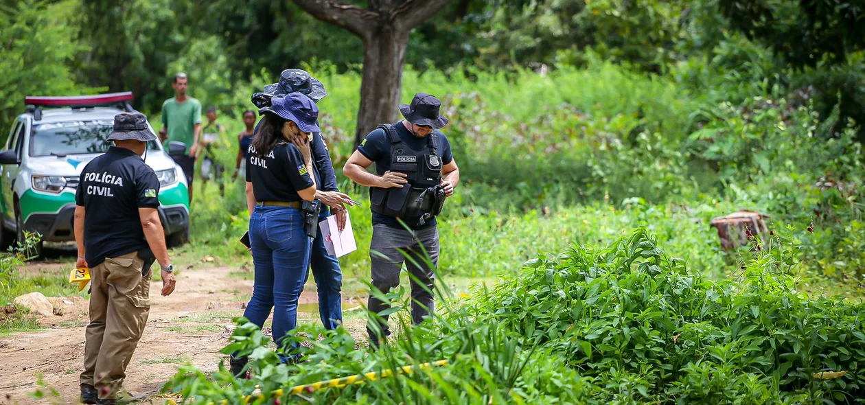 Corpo apresenta ferimento por arma de fogo