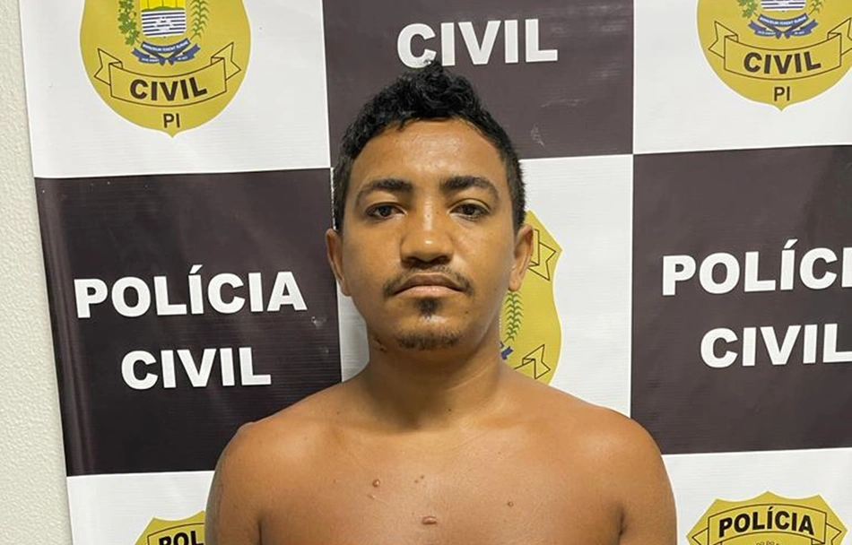 Criminoso preso pelo 9º BPM em Teresina