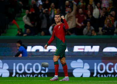Cristiano Ronaldo quebra recorde ao entrar em campo pela 197ª vez com Portugal