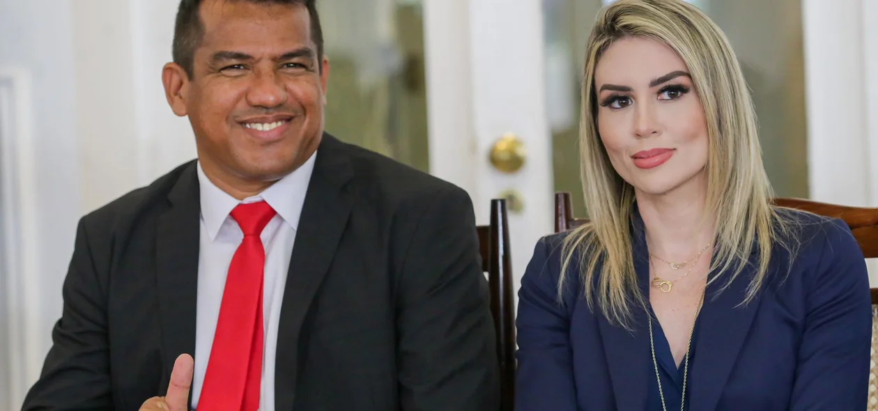 Delegado nomeado e a delegada Anamelka