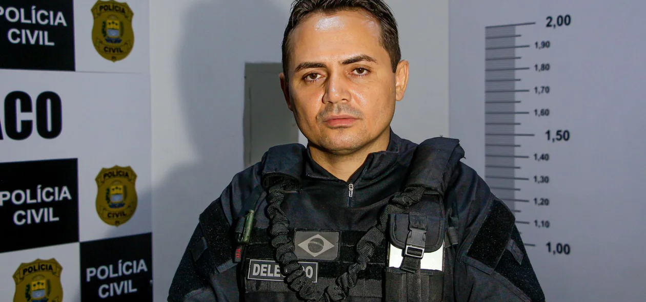 Diretor do DRACO, delegado Charles Pessoa