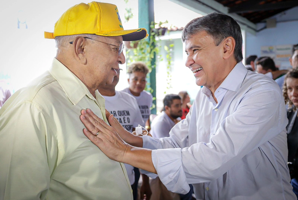 Dr. Pessoa e o ministro Wellington Dias