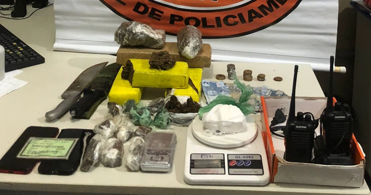 Drogas apreendidas pelo BEPI em Picos
