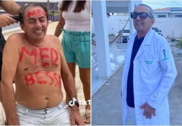 Empresário Fabiano Bessa passa em medicina aos 65 anos