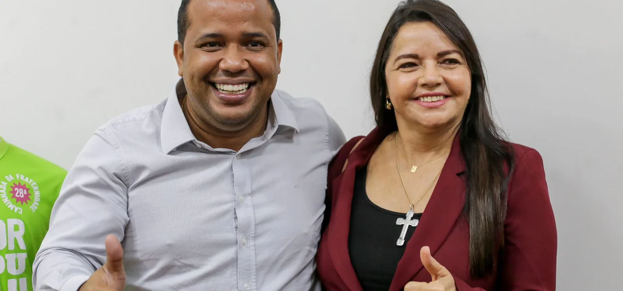 Enzo Samuel e Teresa Brito