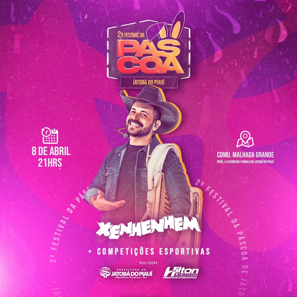 Festival da Páscoa em Jatobá do Piauí