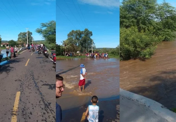 Fortes chuvas causam transtornos aos moradores de São Miguel do Tapuio