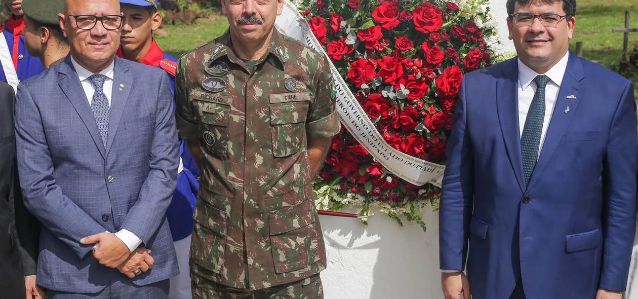 Franzé Silva, Comandante Richard e Rafael Fonteles