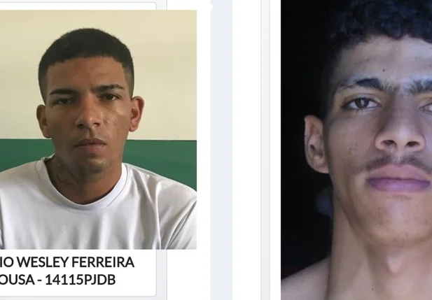 Fugitivos Antônio Wesley e Nailson Braz