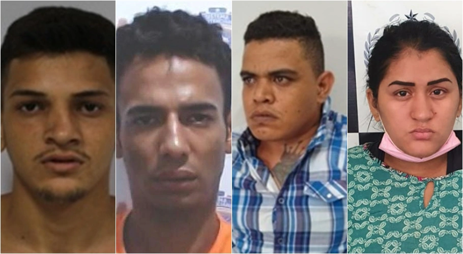 Geovane, Vinicius, Maycon e Iasmim
