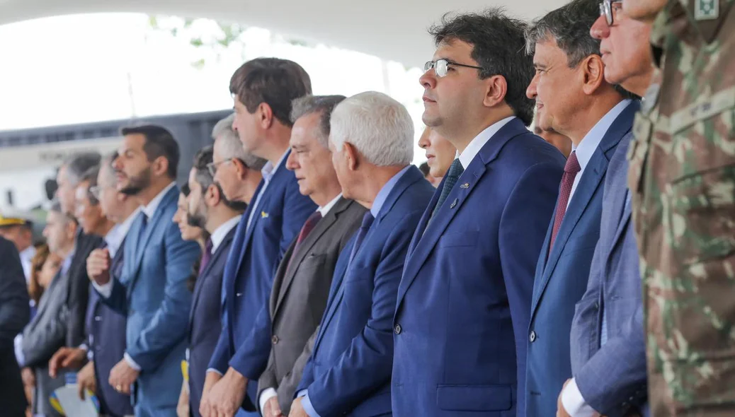 Governador Rafael Fonteles e o Ministro Wellington Dias foram prestigiar o evento