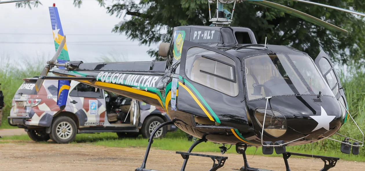 Helicóptero da Polícia Militar