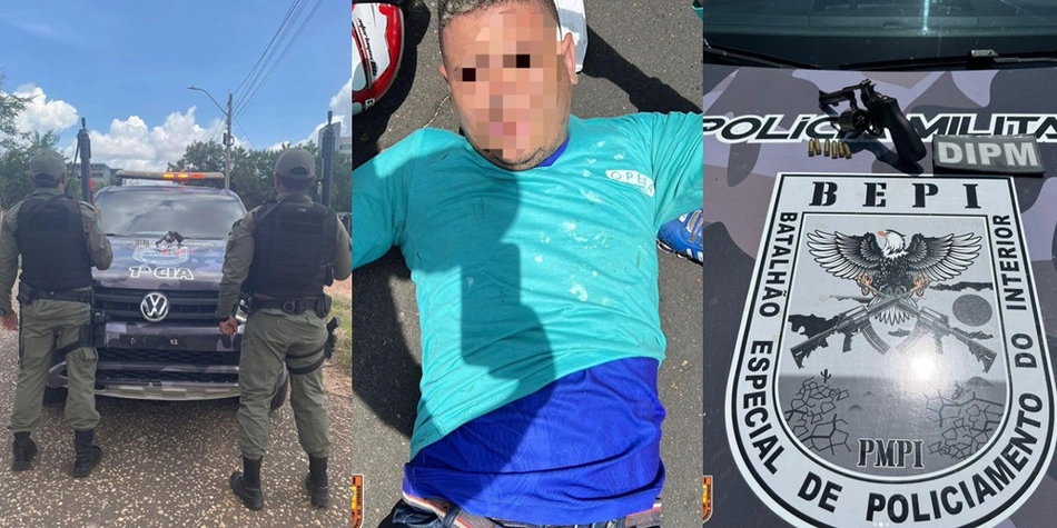 Homem é preso após ser baleado em tiroteio na zona leste de Teresina