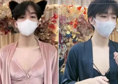 Homem usa lingerie em propaganda on-line na China