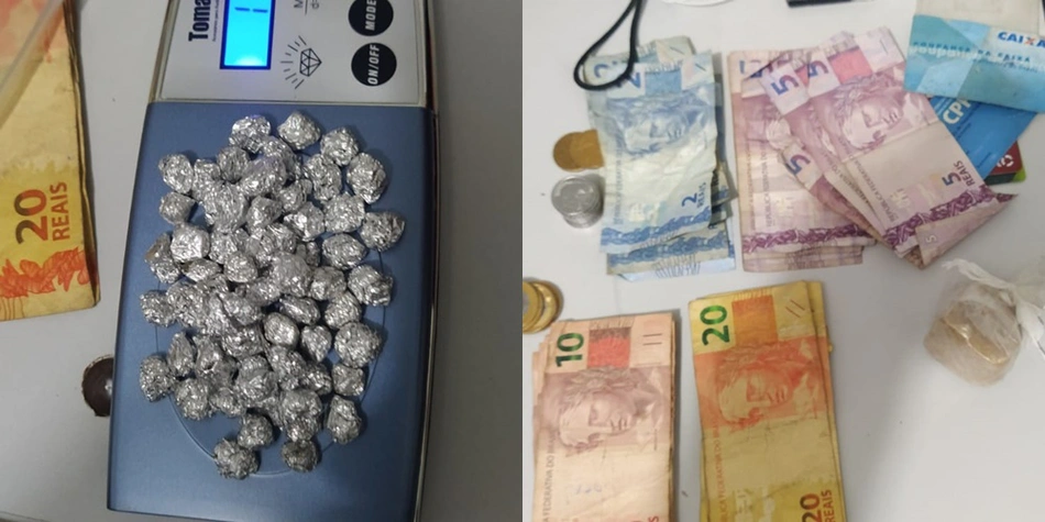 Ilícitos apreendidos em Corrente