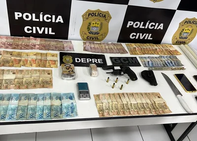 Ilícitos apreendidos pela DEPRE em Teresina