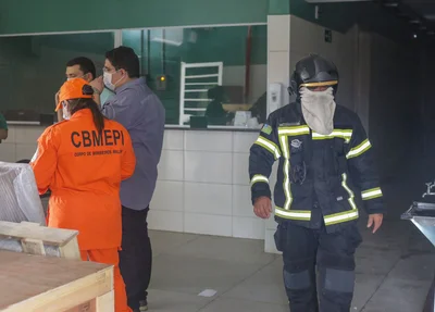 Incêndio atinge Hospital do Dirceu II