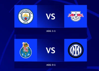 Jogos da Liga dos Campeões desta terça-feira (14)