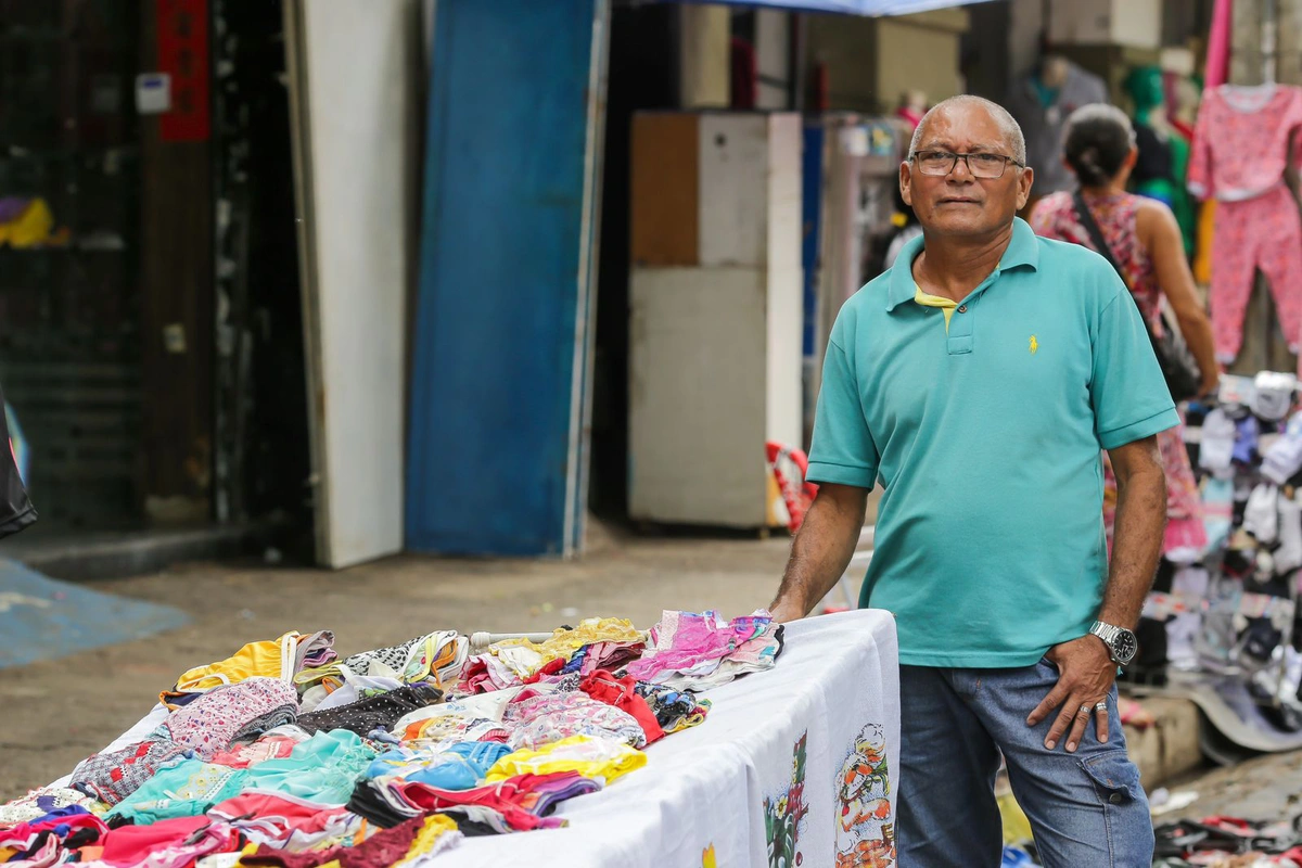 José Carlos, vendedor ambulante