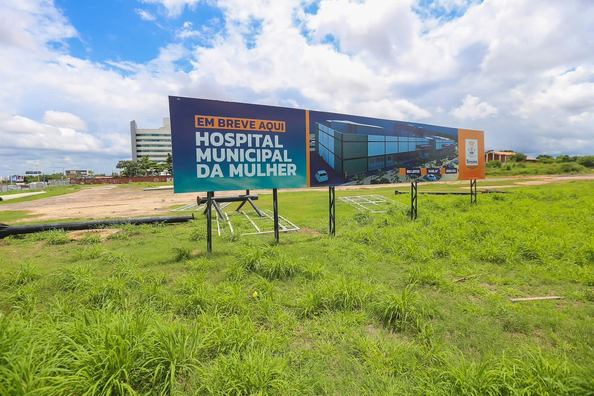 Local onde vai ser o Hospital da Mulher em Teresina