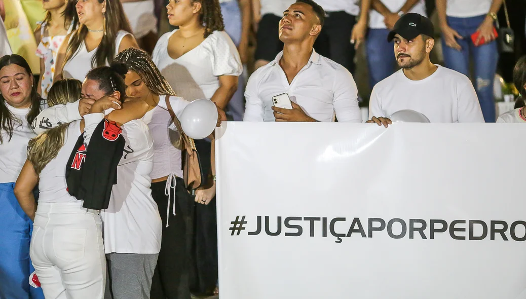 Mãe do Pedro bastante emocionada