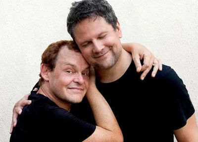 Matheus Nachtergaele e Selton Mello
