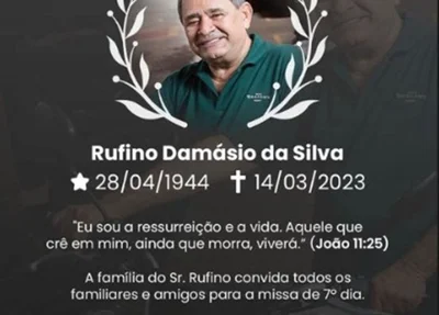 Missa de 7ª Dia de Rufino Damásio