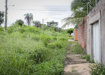 Moradores da quadra k do residencial Polo Sul cobram limpeza das ruas