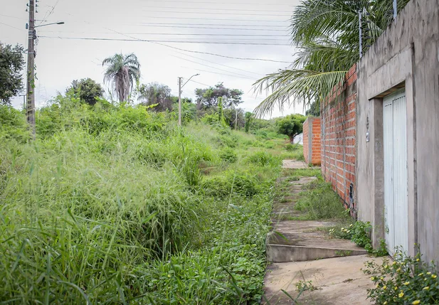 Moradores da quadra k do residencial Polo Sul cobram limpeza das ruas