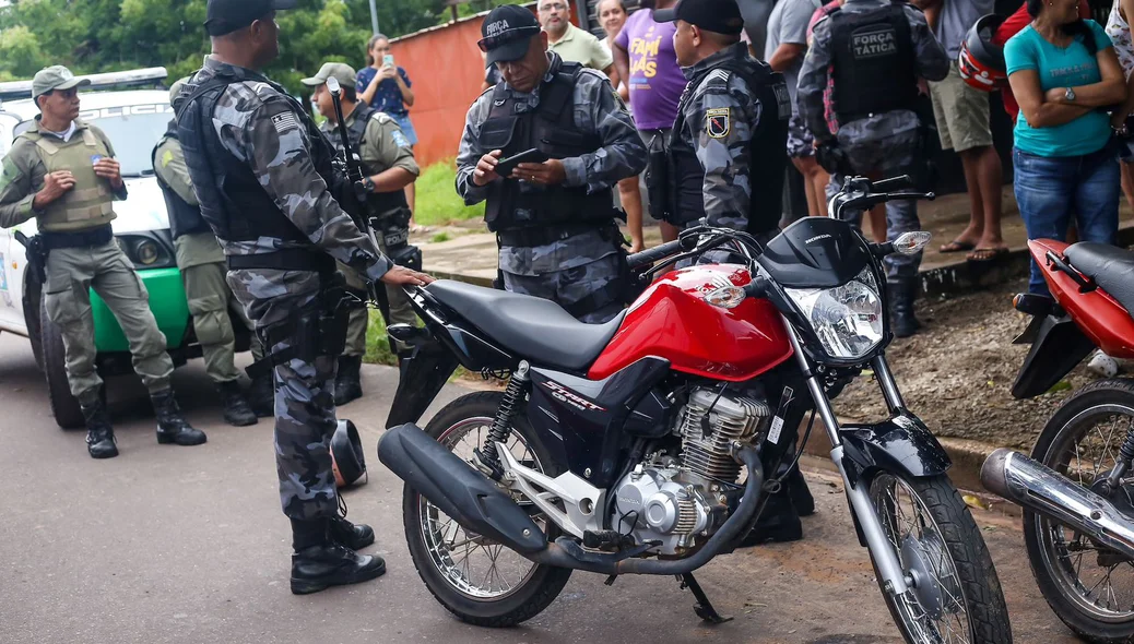 Moto que estava com a vítima foi apreendida