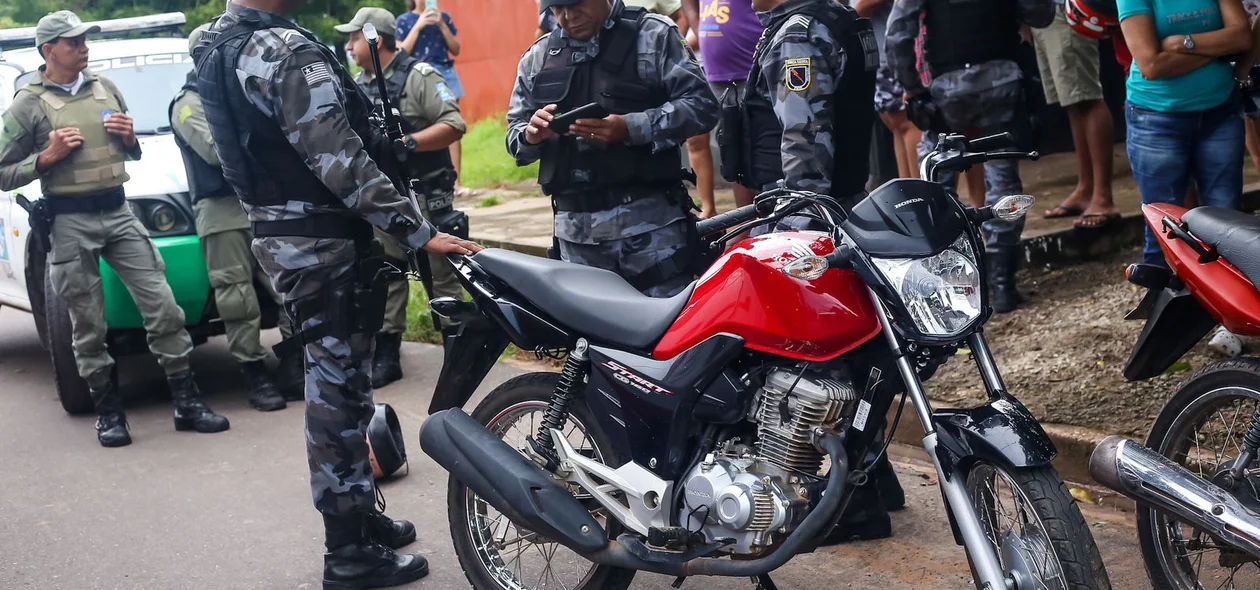 Moto que estava com a vítima foi apreendida