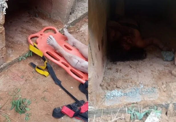 Mulher é resgatada de túmulo com vida em Minas Gerais