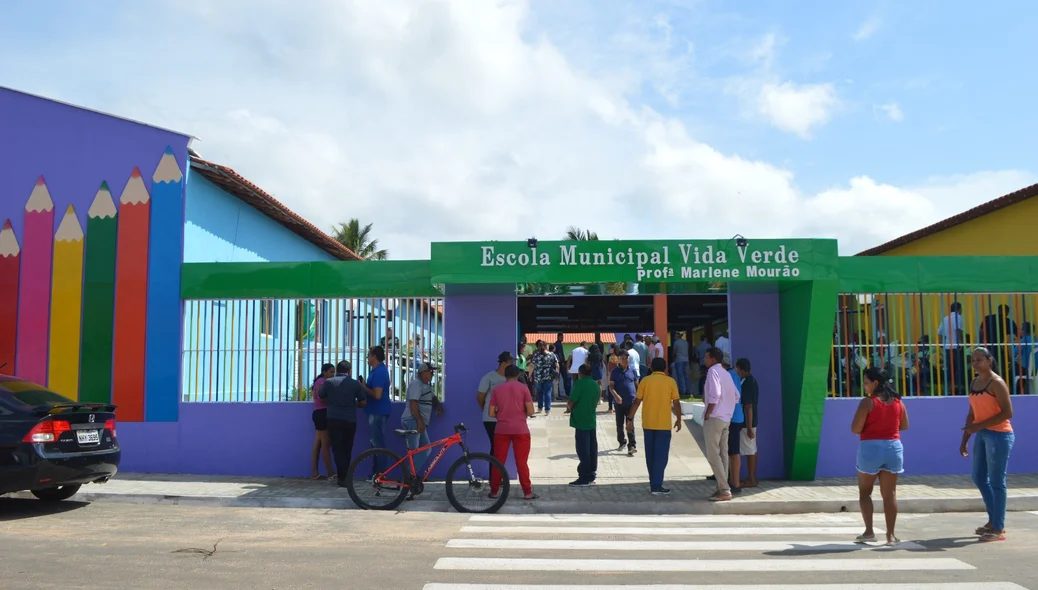 Novo prédio de escola municipal em Campo Maior