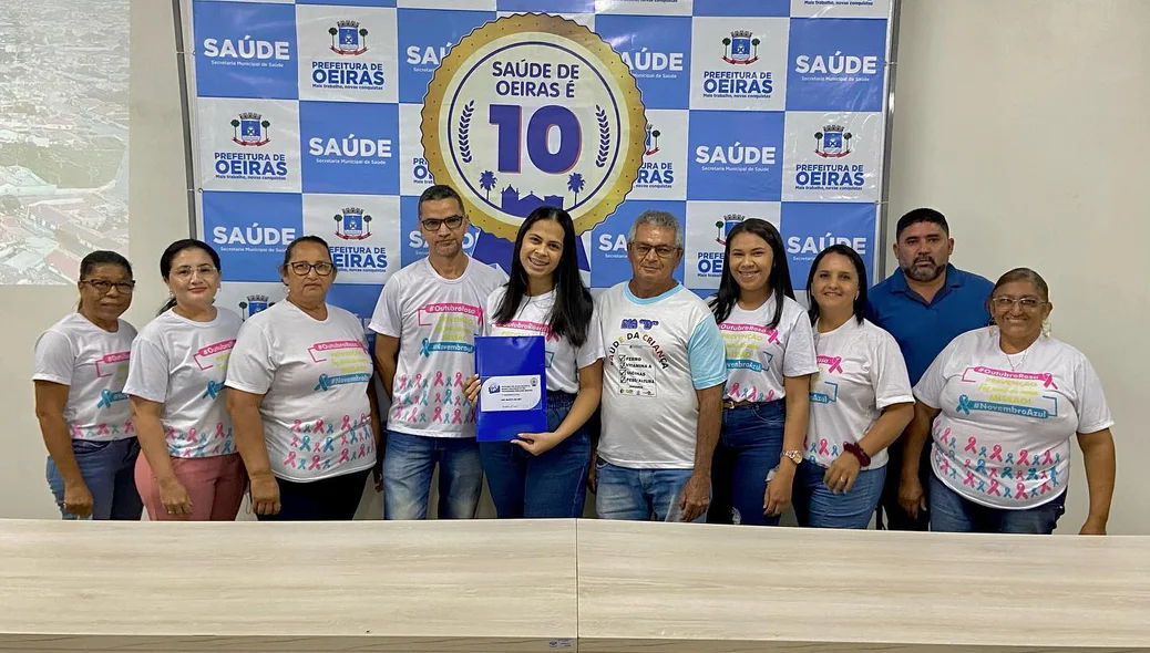 Oeiras realiza monitoramento e celebra nota máxima na Atenção Primária