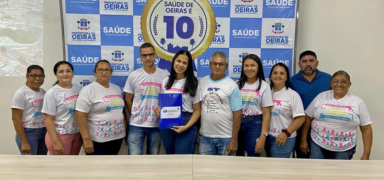 Oeiras realiza monitoramento e celebra nota máxima na Atenção Primária