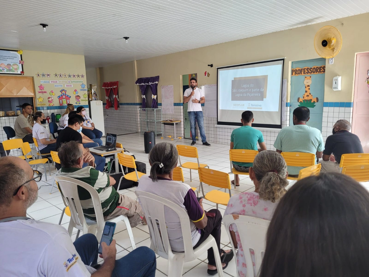 Oficina para elaboração de projeto junto a comunidade do bairro São Joaquim