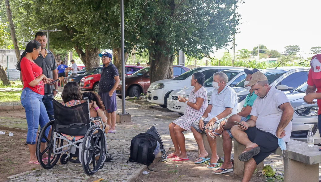 Pacientes do Hospital Dirceu Alberto Neto